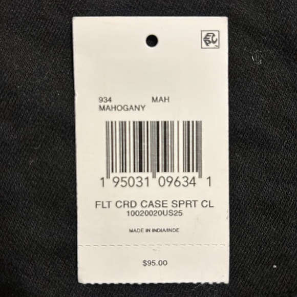 Coach Card Case in mahogany - Picture 5 of 5